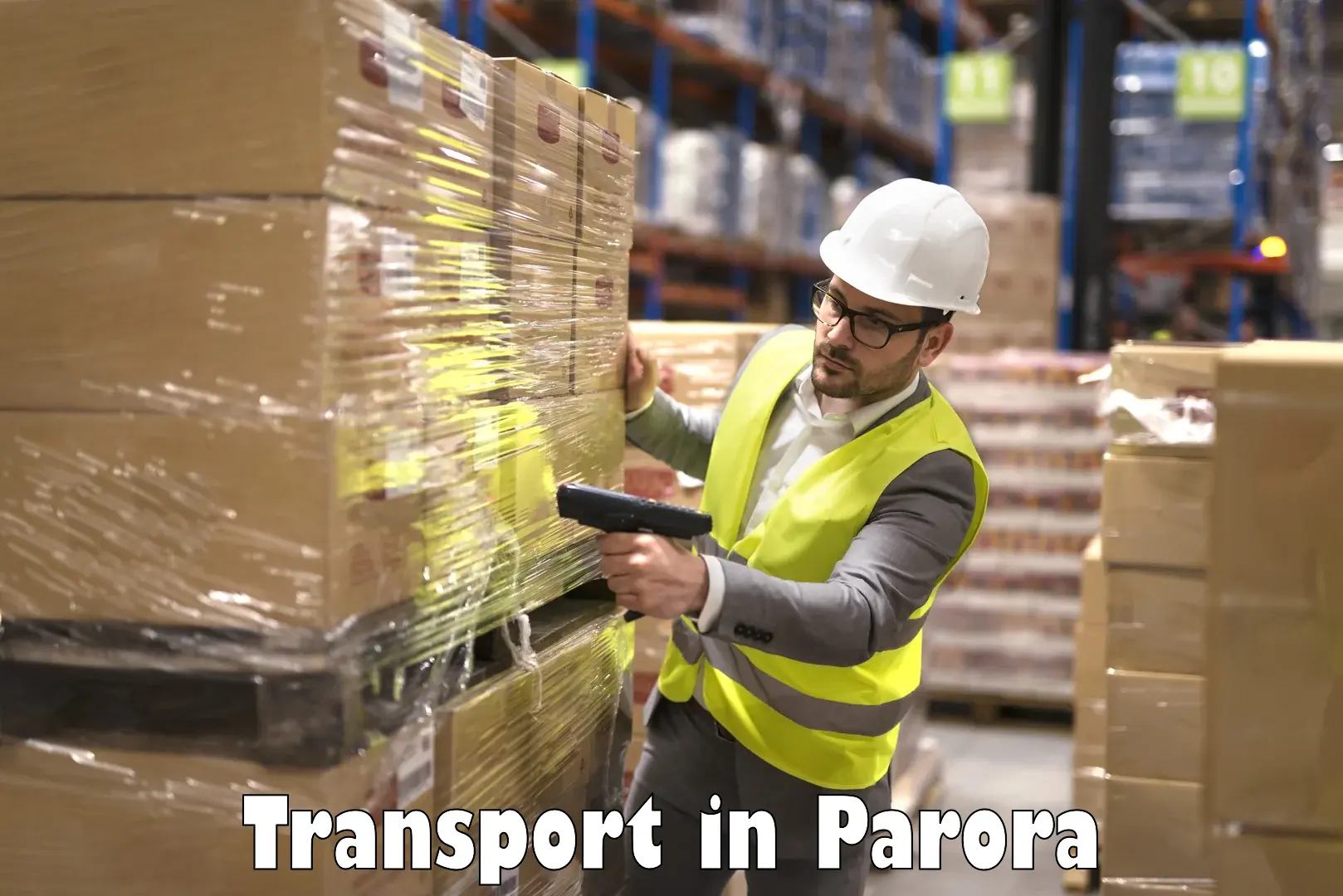 Nearest transport service in Parora