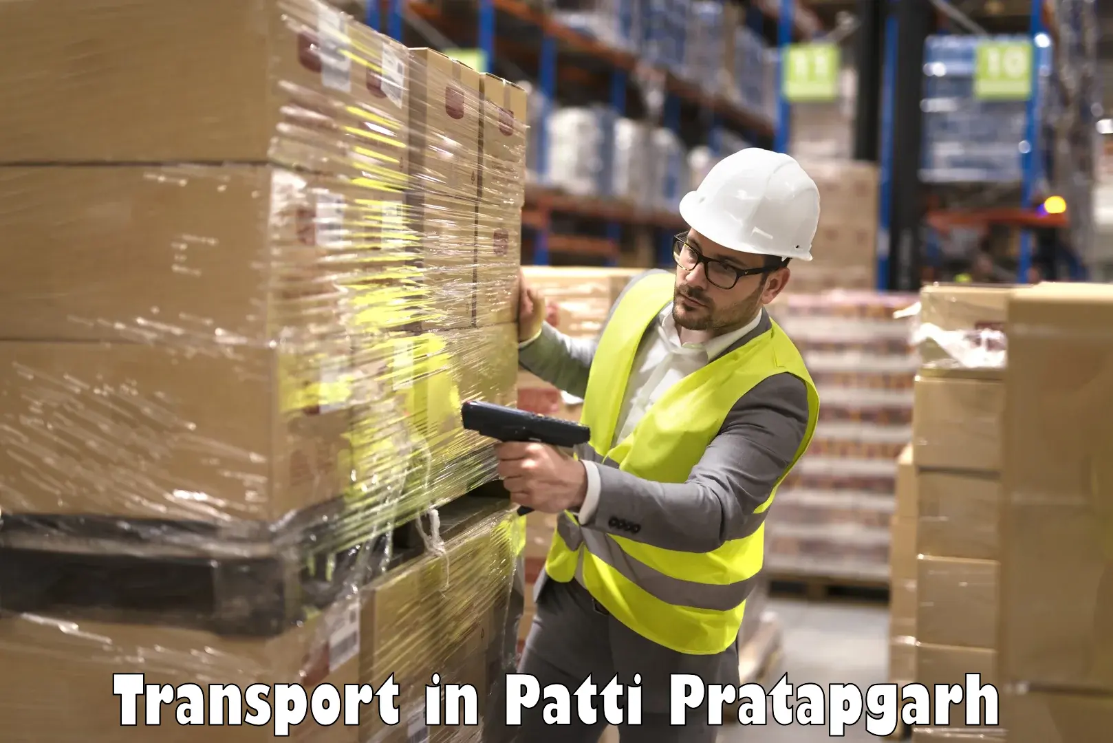 Truck transport companies in India in Patti Pratapgarh
