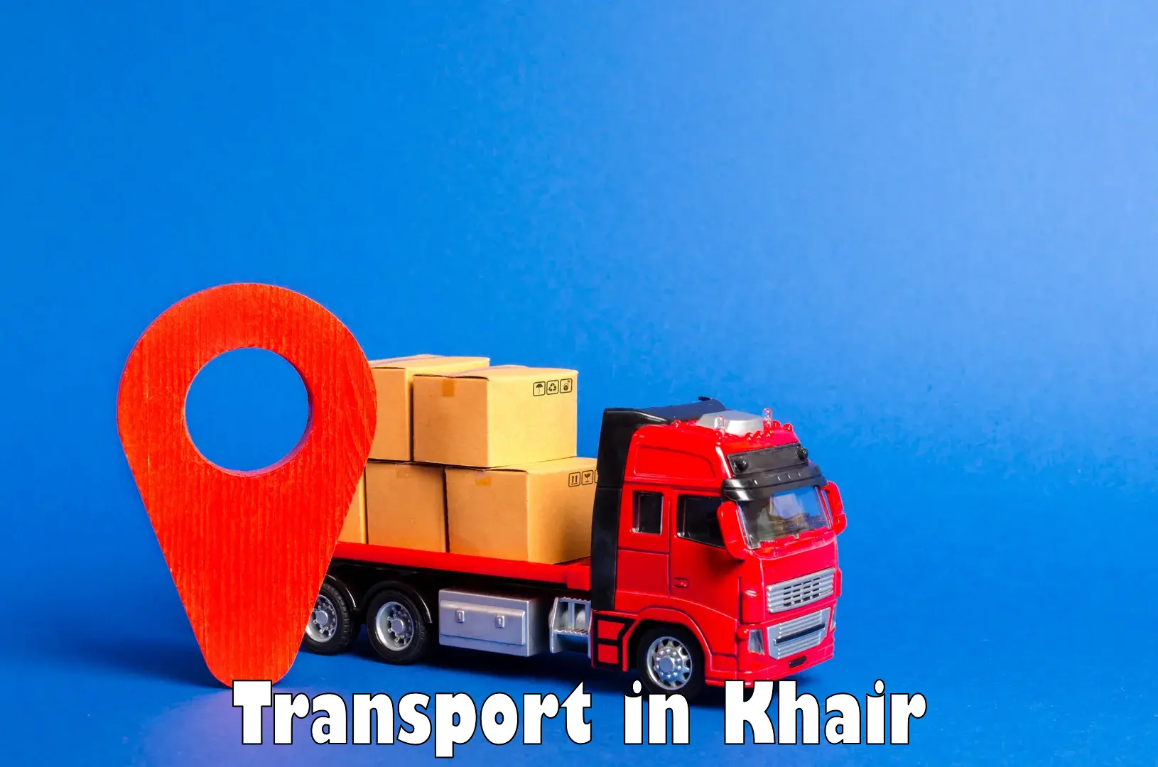 Goods delivery service in Khair