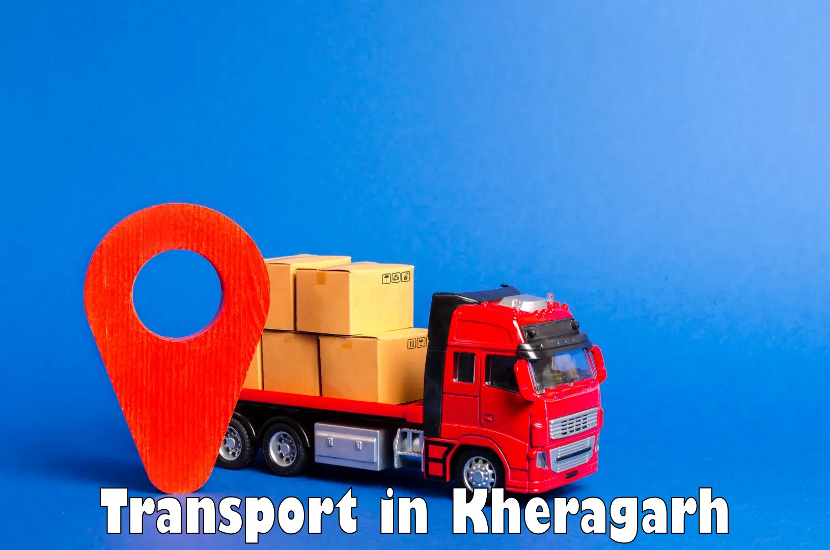 Goods transport services in Kheragarh