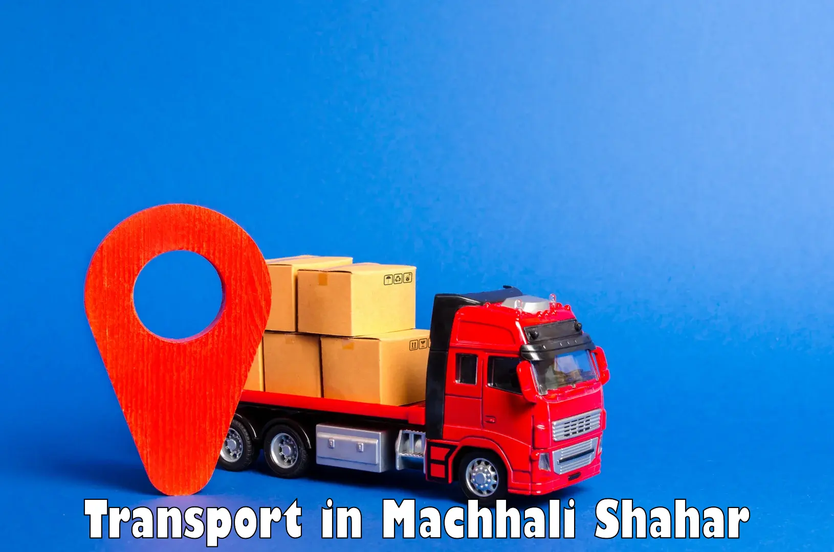 Cargo train transport services in Machhali Shahar