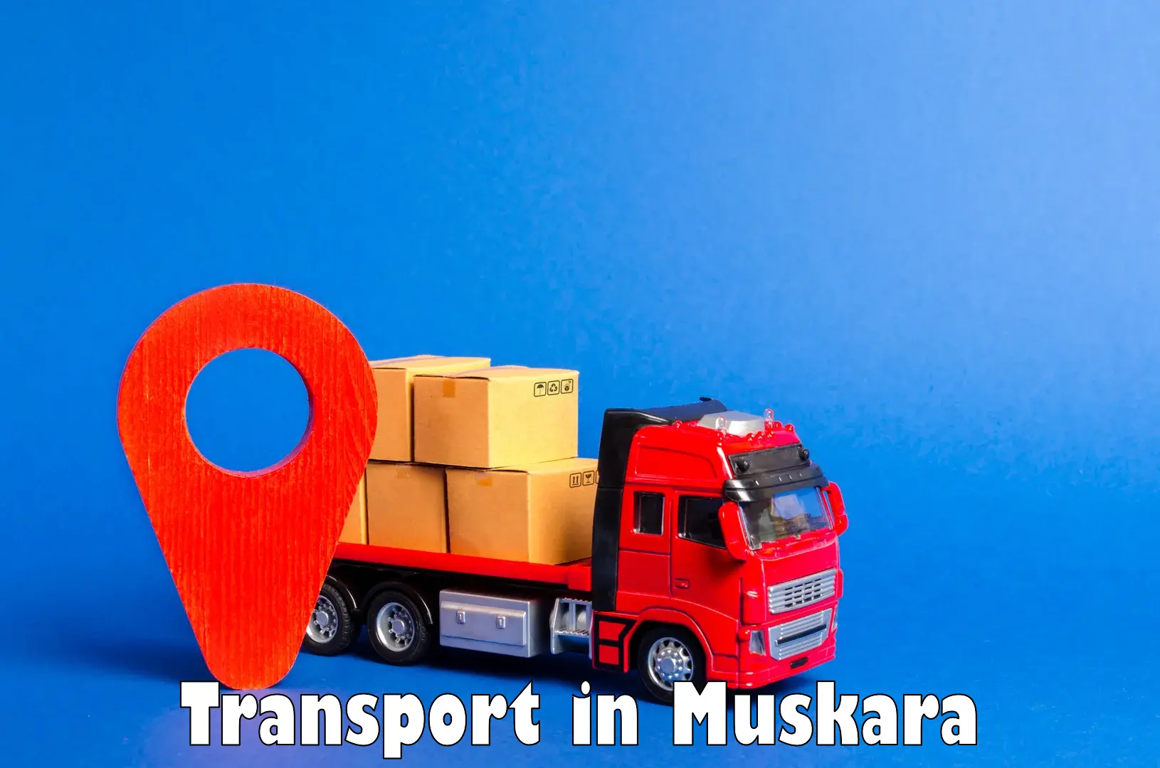 Online transport booking in Muskara