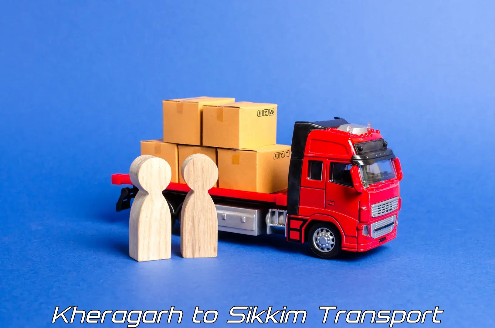 Delivery service Kheragarh to East Sikkim