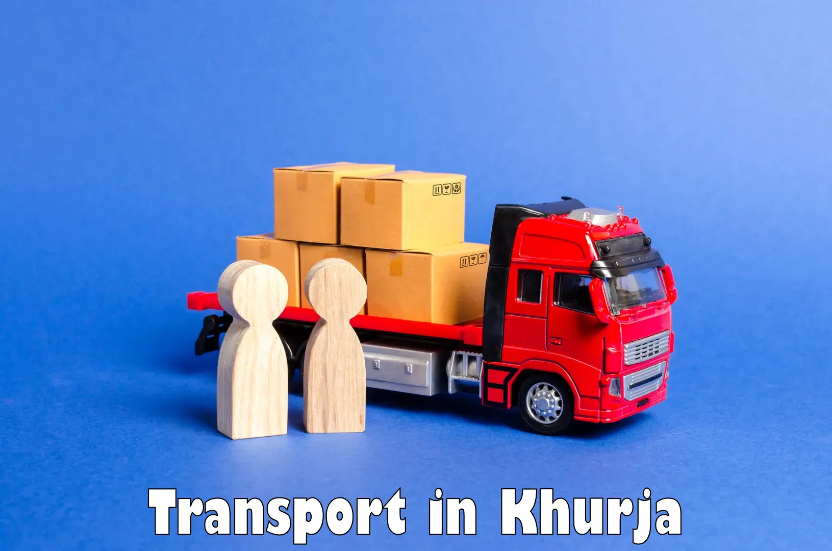 Air freight transport services in Khurja